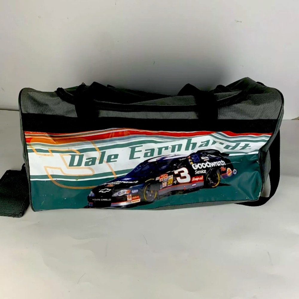 Dale Earnhardt Zipper Bag Graphic NASCAR Racing 3